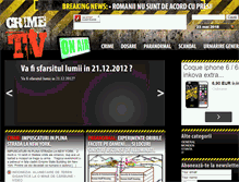 Tablet Screenshot of crimetv.ro